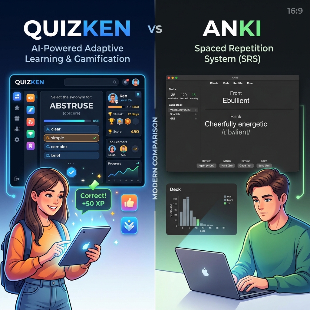 Cách Học Từ Vựng Chuyên Ngành Với Anki Miễn Phí Cùng QuizKen